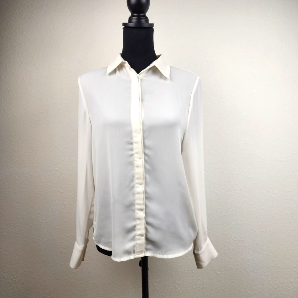 Daniel Cremieux Cream Blouse
